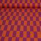 Preview: Baumwoll-Canvas Blocks orange violett
